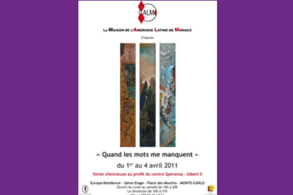 Exposition : « Quand les mots me manquent »