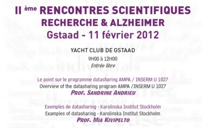 IIᵉ Rencontres scientifiques “Recherche & Alzheimer”