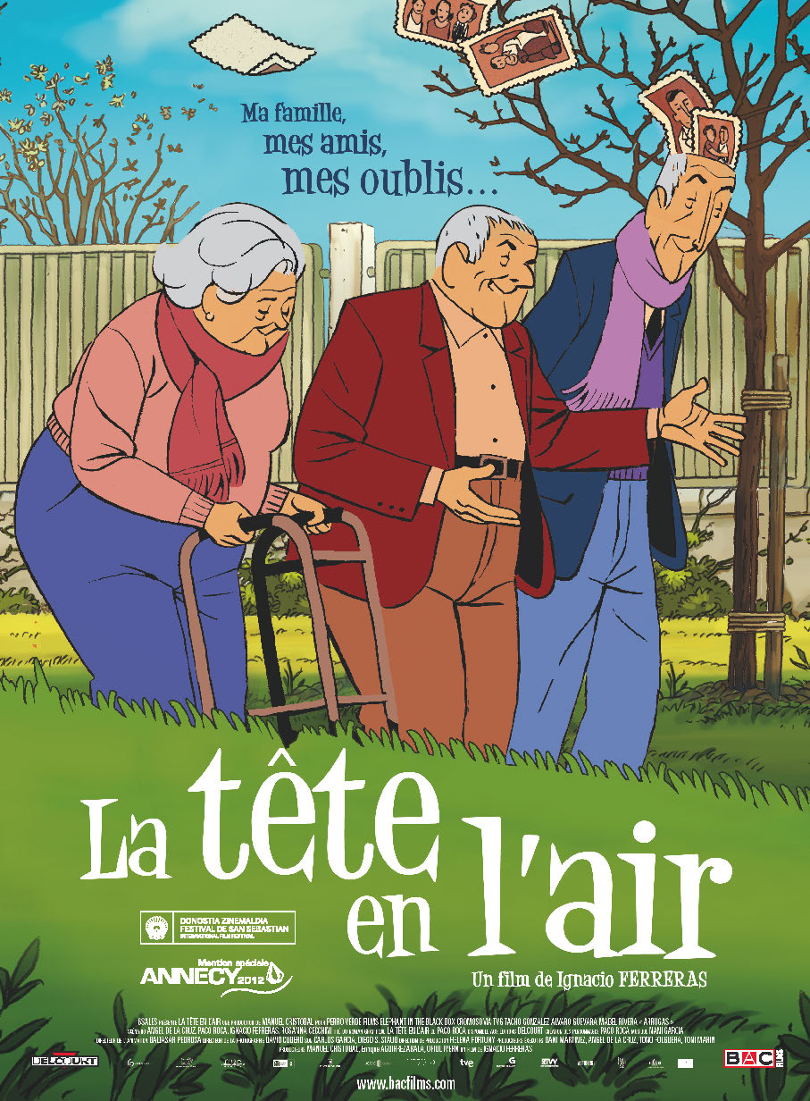 La tête en l'air