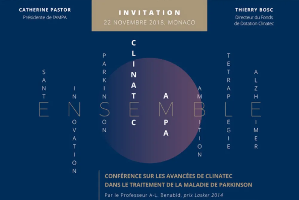 Conférence sur les avancées de Clinatec dans le traitement de la maladie de Parkinson